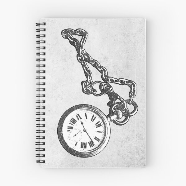 Item preview, Roman Numeral Pocket Watch and Chain Gothic Victorian Steampunk designed and sold by Ghoul Enterprises.