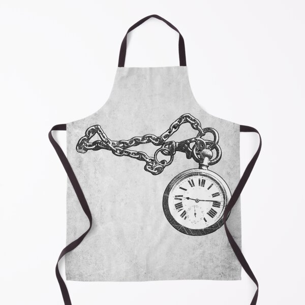 Item preview, Roman Numeral Pocket Watch and Chain Gothic Victorian Steampunk designed and sold by Ghoul Enterprises.