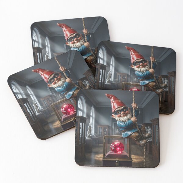 Item preview, Naughty Garden Gnome Ruby Heist designed and sold by Tridentulus.
