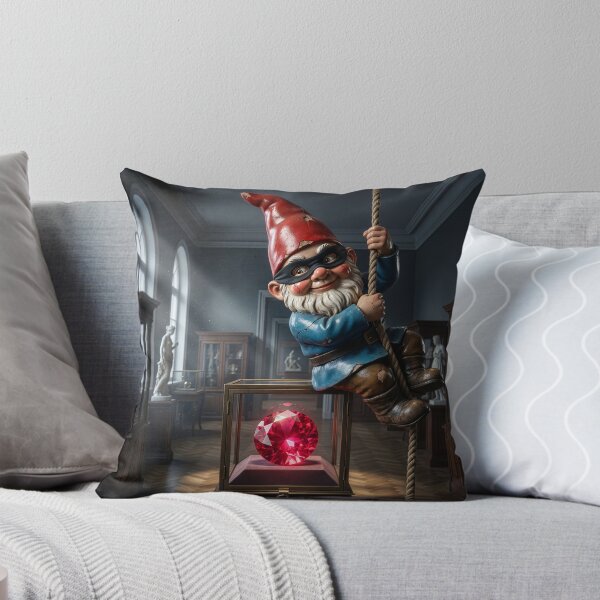Item preview, Naughty Garden Gnome Ruby Heist designed and sold by Tridentulus.