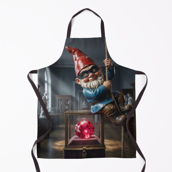 Item preview, Naughty Garden Gnome Ruby Heist designed and sold by Tridentulus.