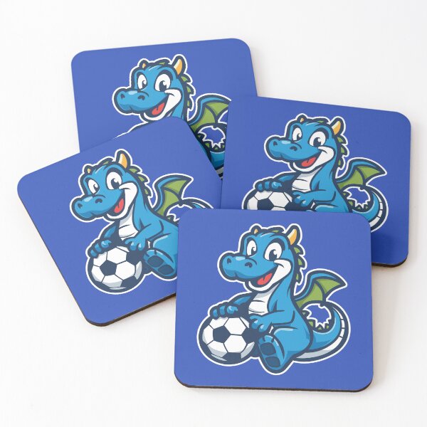 Item preview, Soccer Dragon – Fire-Breathing Football Beast Design designed and sold by MerlinWear.