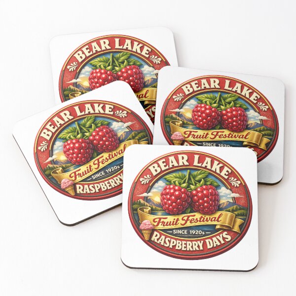 Item preview, Bear Lake Raspberry Days Retro Badge designed and sold by Dresut.
