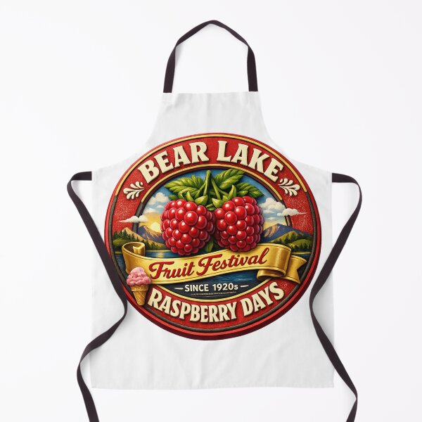 Item preview, Bear Lake Raspberry Days Retro Badge designed and sold by Dresut.
