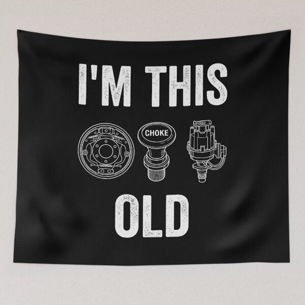 Item preview, I'm This Old Vintage Car Enthusiast Mechanic Automotive designed and sold by FormalDehyena.