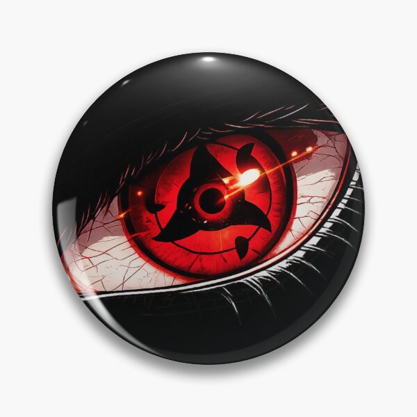 Artikelvorschau, Sharingan-Auge – Klare Kontur, Rot – Anime-Manga-Ninja-Grafik-Aufkleber-Shirt entworfen und verkauft von TokyoCraft.
