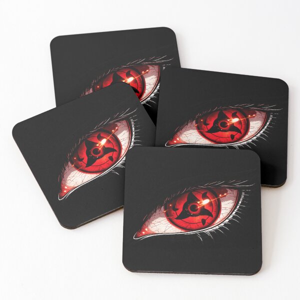 Artikelvorschau, Sharingan-Auge – Klare Kontur, Rot – Anime-Manga-Ninja-Grafik-Aufkleber-Shirt entworfen und verkauft von TokyoCraft.