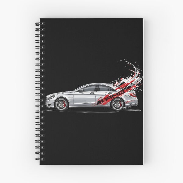 Item preview, 2012 Mercedes CLS 63 AMG V8 Biturbo Blueprint Art designed and sold by GlitchRaven.