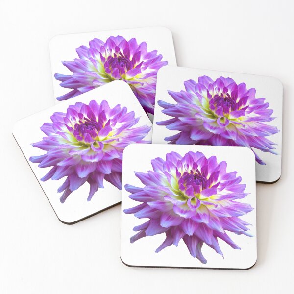 Item preview, Radiant Pink and Purple Dahlia – Vivid Flower Macro on Transparent Background designed and sold by Susarellis.