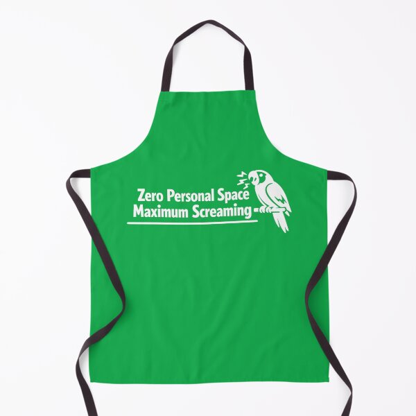 Item preview, Zero Personal Space. Maximum Screaming – Funny Parrot Minimalist Design designed and sold by DesignHouse07.