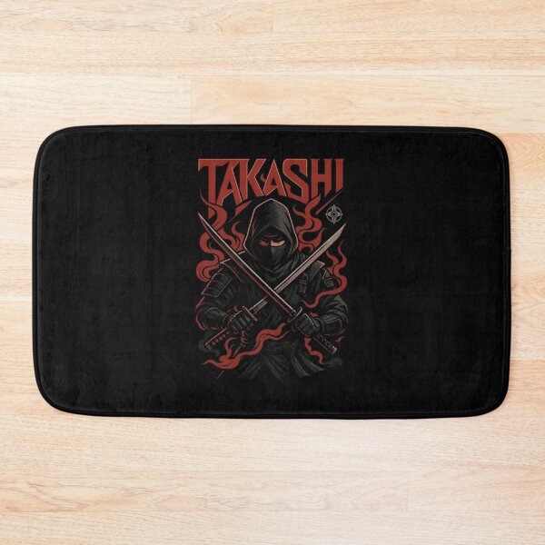Item preview, Takashi Ninja Warrior Design, Japanese Shinobi Assassin Shirt, Samurai Shadow Fighter, Katana Stealth Warrior, Feudal Japan Ninja Art, Martial Arts Combat Graphic designed and sold by Typologystudios.