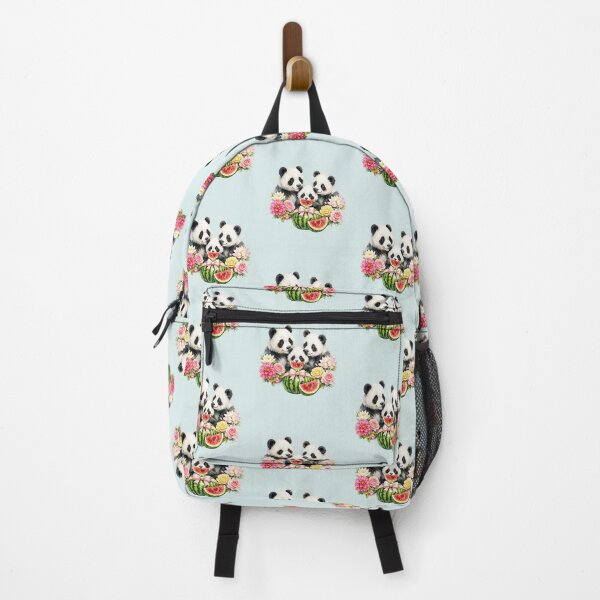 Item preview, Panda Bear Family with Flowers and Watermelon designed and sold by the artedivino.