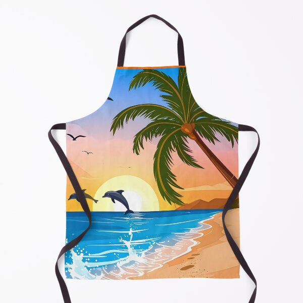 Item preview, Dolphin in the sea sunset designed and sold by Creative Visualize.