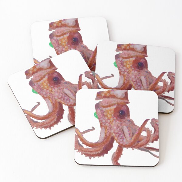Item preview, Strawberry Squid, Histioteuthis heteropsis designed and sold by Benny-and-Bea.