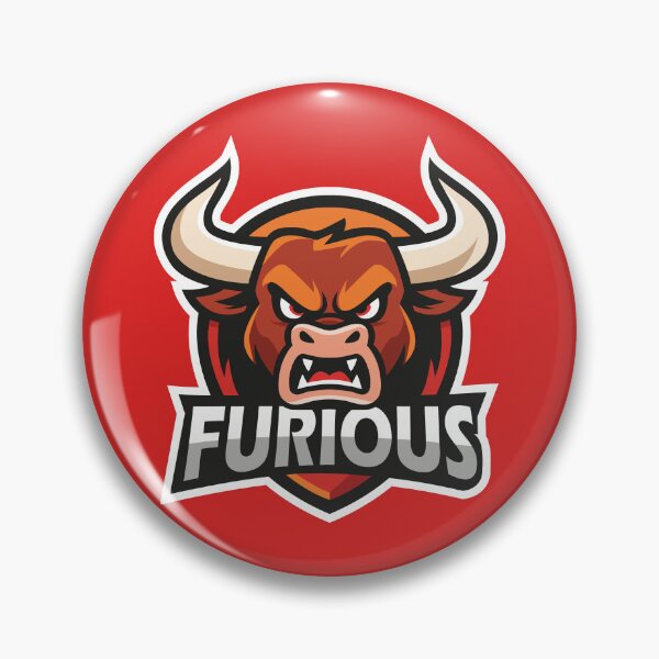 Item preview, Angry Orange Bull – Fierce Power Mascot Design designed and sold by MerlinWear.