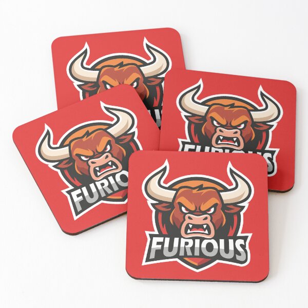 Item preview, Angry Orange Bull – Fierce Power Mascot Design designed and sold by MerlinWear.