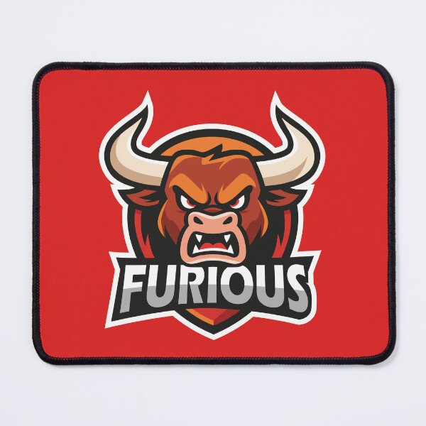 Item preview, Angry Orange Bull – Fierce Power Mascot Design designed and sold by MerlinWear.