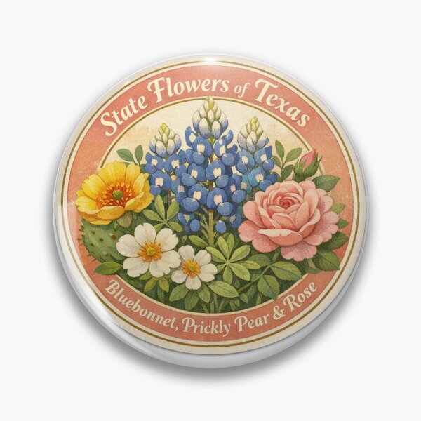 Item preview, State Flowers of Texas designed and sold by SachaMuru.
