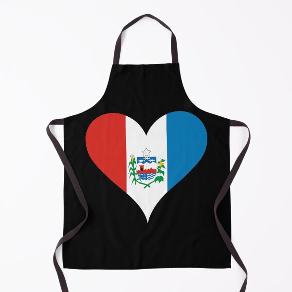 Item preview, Alagoas Brazil Flag Heart State Heritage designed and sold by NTGUILTY.