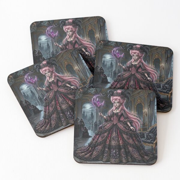 Item preview, Black/Dark Lady Rococo designed and sold by Solace Sparkles.