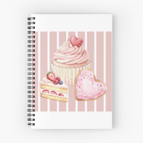 Item preview, Pink Striped Desserts designed and sold by LAJdesigns.