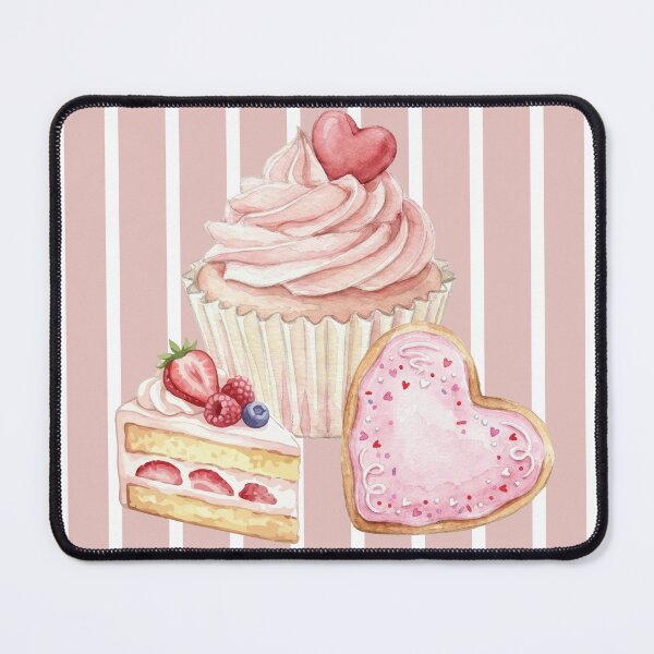 Item preview, Pink Striped Desserts designed and sold by LAJdesigns.