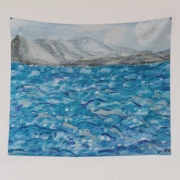 Item preview, Blue before Land designed and sold by CreativeMatthew.