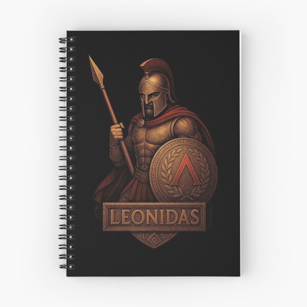 Item preview, Leonidas Spartan Warrior Design, King Leonidas Shirt, Ancient Greece 300 Sparta, Spartan Helmet Shield Spear, Greek Warrior Battle Art, Hoplite Legend Graphic designed and sold by Typologystudios.