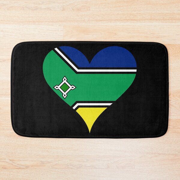 Item preview, Amapa Brazil Flag Heart State Heritage designed and sold by NTGUILTY.