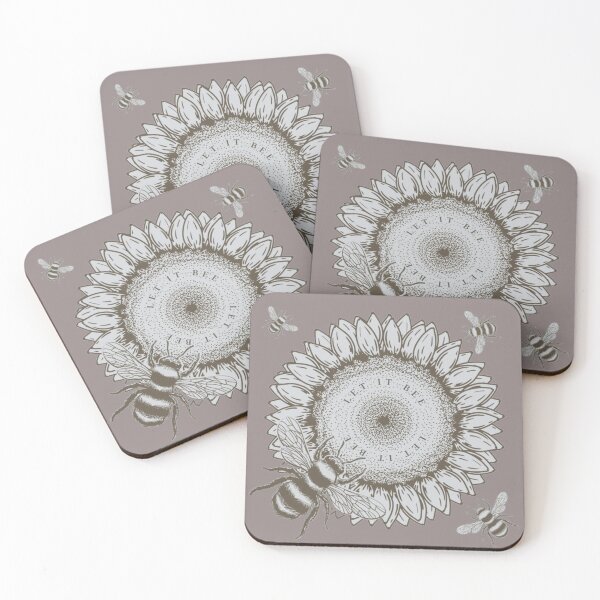 Item preview, Let It Bee Cute Bee Flower Design designed and sold by TZAR WORKS.
