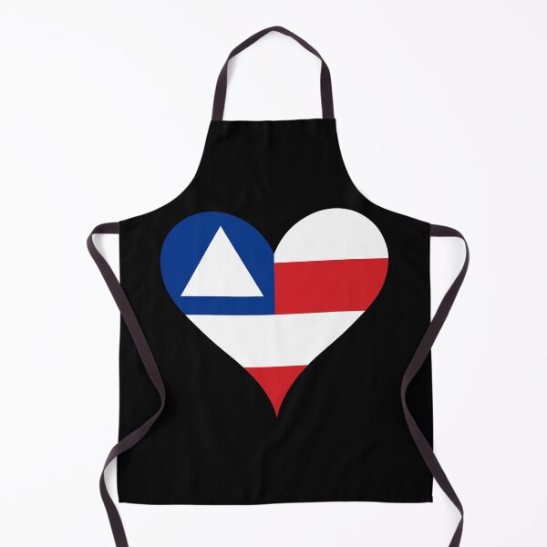 Item preview, Bahia Brazil Flag Heart State Heritage designed and sold by NTGUILTY.