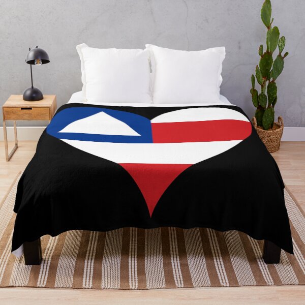 Item preview, Bahia Brazil Flag Heart State Heritage designed and sold by NTGUILTY.