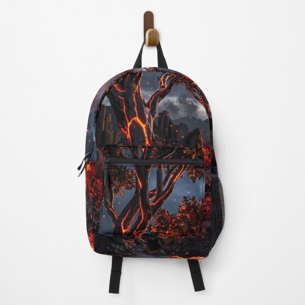 Item preview, Volcanic Obsidian Power - Dark Kintsugi Magma Neon Luxury Decor designed and sold by lord-of-skins.