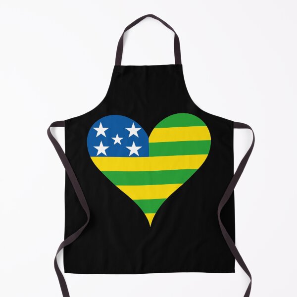 Item preview, Goias Brazil Flag Heart State Heritage designed and sold by NTGUILTY.