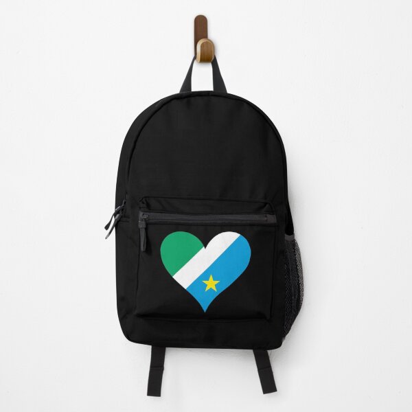 Item preview, Mato Grosso do Sul Brazil Flag Heart Heritage designed and sold by NTGUILTY.