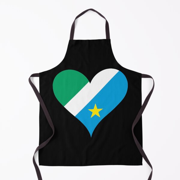 Item preview, Mato Grosso do Sul Brazil Flag Heart Heritage designed and sold by NTGUILTY.