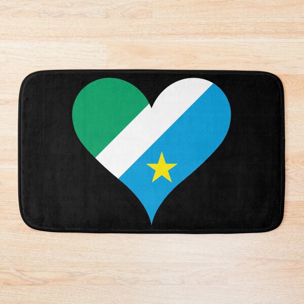 Item preview, Mato Grosso do Sul Brazil Flag Heart Heritage designed and sold by NTGUILTY.
