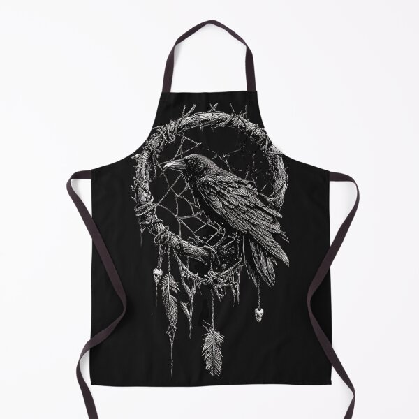 Item preview, Raven Spirit: Gothic Dreamcatcher Totem designed and sold by SepboiStudioMerch.