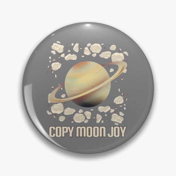 Item preview, Artemis II — Back to the Moon Copy Moon Joy Saturn Sticker designed and sold by Yasmine Mohammed.