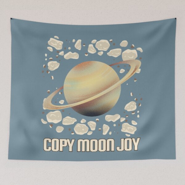 Item preview, Artemis II — Back to the Moon Copy Moon Joy Saturn Sticker designed and sold by Yasmine Mohammed.