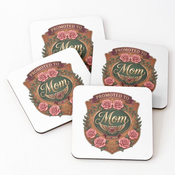 Item preview, Promoted To Mom 2026 Shirt – Victorian Floral Vintage Mother’s Day Gift designed and sold by relso.