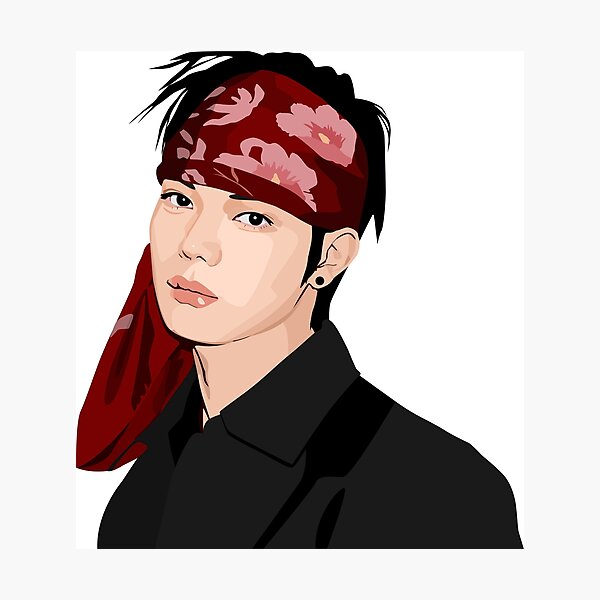 Item preview, Ohyul Longshot in a stunning digital art vector portrait designed and sold by Aome22.
