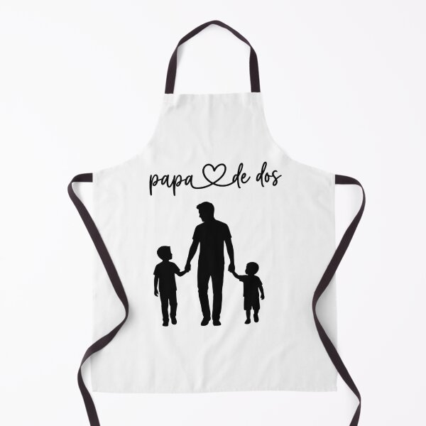 Item preview, Father of Two Children Minimalist Silhouette One Line Art designed and sold by RadycalHaven.