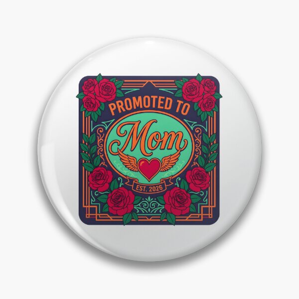 Item preview, Vintage Promoted To Mom Shirt – Floral Victorian Mother’s Day Tee designed and sold by relso.