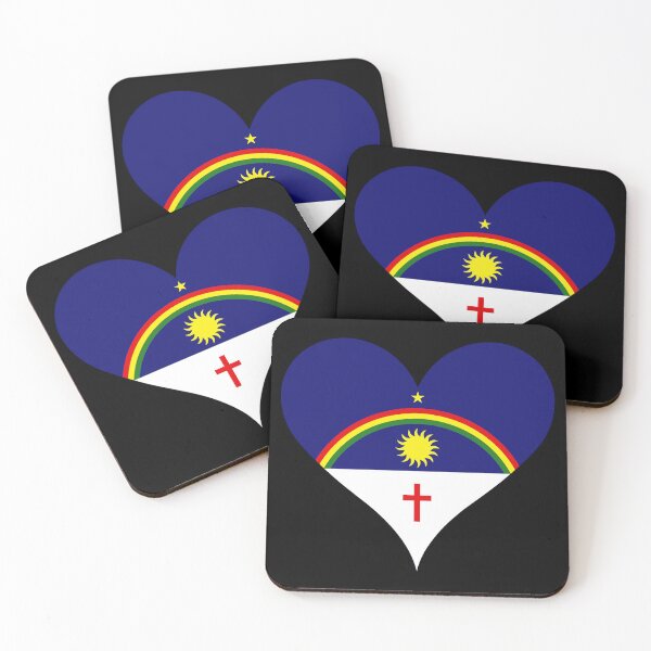 Item preview, Pernambuco Brazil Flag Heart State Heritage designed and sold by NTGUILTY.