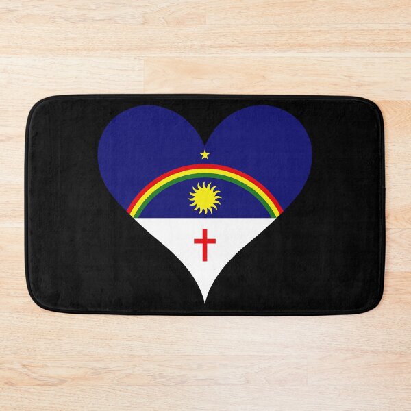 Item preview, Pernambuco Brazil Flag Heart State Heritage designed and sold by NTGUILTY.