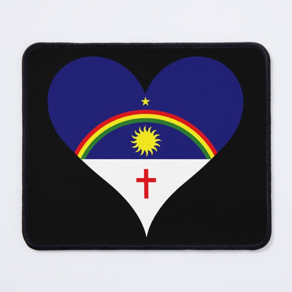Item preview, Pernambuco Brazil Flag Heart State Heritage designed and sold by NTGUILTY.