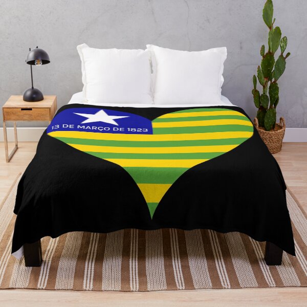 Item preview, Piaui Brazil Flag Heart State Heritage designed and sold by NTGUILTY.