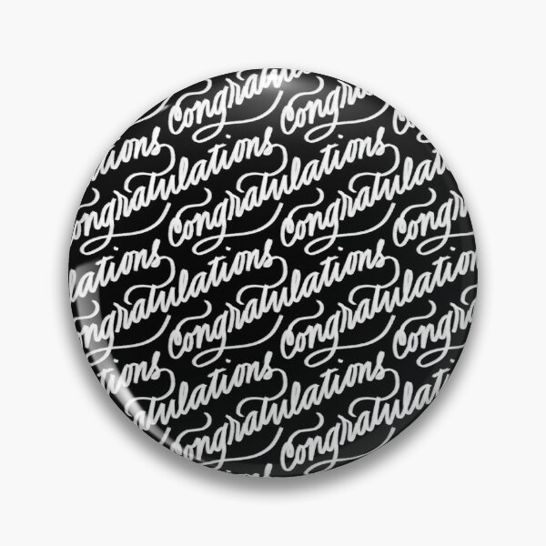 Item preview, Congratulations Hand-written Cursive Script designed and sold by foundatelier.