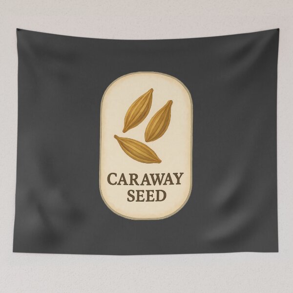 Item preview, Vintage Botanical Herb and Spice Prints: Caraway Seed designed and sold by PinUpPizzazz.